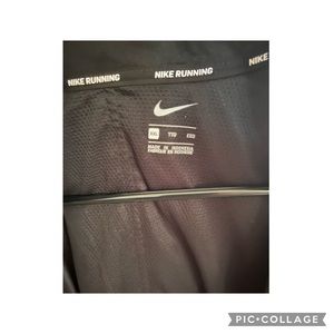 Black Nike runner jacket